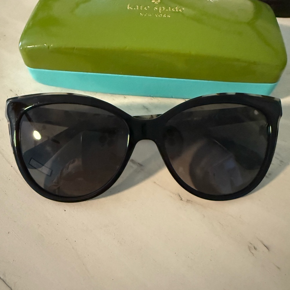 Kate Spade Black Oversized Sunglasses